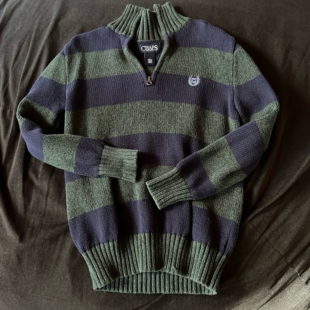 Boys size 7 chaps pullover sweater